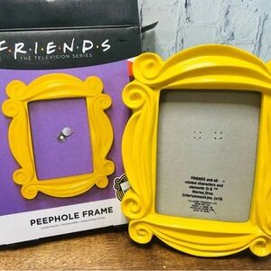Friends TV Show Yellow Door Frame F•R•I•E•N•D•S Iconic Photo Decor frame
